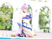 [Cosplay] 贞子蜜桃 九月舰长-宮坂珠希泳装 [30P-388MB]