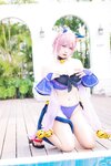 [Cosplay] 贞子蜜桃 九月舰长-宮坂珠希泳装 [30P-388MB]