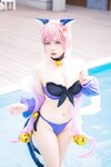 [Cosplay] 贞子蜜桃 九月舰长-宮坂珠希泳装 [30P-388MB]