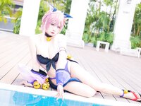 [Cosplay] 贞子蜜桃 九月舰长-宮坂珠希泳装 [30P-388MB]