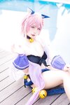 [Cosplay] 贞子蜜桃 九月舰长-宮坂珠希泳装 [30P-388MB]