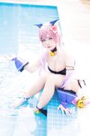[Cosplay] 贞子蜜桃 九月舰长-宮坂珠希泳装 [30P-388MB]