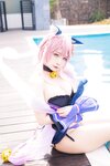 [Cosplay] 贞子蜜桃 九月舰长-宮坂珠希泳装 [30P-388MB]