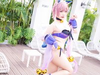 [Cosplay] 贞子蜜桃 九月舰长-宮坂珠希泳装 [30P-388MB]