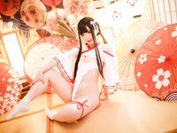 [Cosplay] 十万珍吱伏特 胡桃猫Kurumineko - 巫
