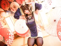 [Cosplay] 十万珍吱伏特 胡桃猫Kurumineko - 巫