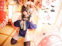[Cosplay] 十万珍吱伏特 胡桃猫Kurumineko - 巫