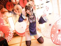 [Cosplay] 十万珍吱伏特 胡桃猫Kurumineko - 巫