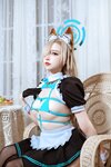 [Cosplay] 二佐Nisa 蔚蓝档案 一之濑明日奈 猫耳女仆 [39P-755MB]
