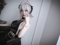 [Cosplay] 切切celia 明日方舟 W 礼服 [20P-130MB]