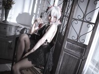 [Cosplay] 切切celia 明日方舟 W 礼服 [20P-130MB]