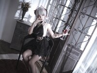 [Cosplay] 切切celia 明日方舟 W 礼服 [20P-130MB]