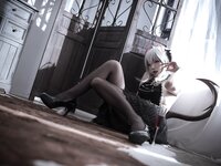 [Cosplay] 切切celia 明日方舟 W 礼服 [20P-130MB]