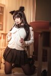 [Cosplay] 贞子蜜桃 碧蓝航线 爱宕高雄制服 [35P-354MB]