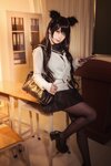 [Cosplay] 贞子蜜桃 碧蓝航线 爱宕高雄制服 [35P-354MB]