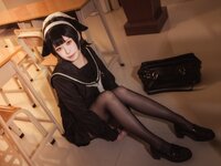 [Cosplay] 贞子蜜桃 碧蓝航线 爱宕高雄制服 [35P-354MB]