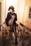 [Cosplay] 贞子蜜桃 碧蓝航线 爱宕高雄制服 [35P-354MB]