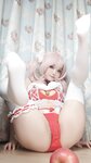 [Cosplay] 神沢永莉 平安夜红色分体式 [125P1V-549MB]