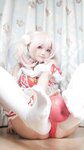 [Cosplay] 神沢永莉 平安夜红色分体式 [125P1V-549MB]
