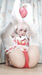 [Cosplay] 神沢永莉 平安夜红色分体式 [125P1V-549MB]