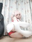 [Cosplay] 神沢永莉 平安夜红色分体式 [125P1V-549MB]