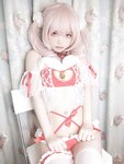 [Cosplay] 神沢永莉 平安夜红色分体式 [125P1V-549MB]