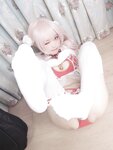 [Cosplay] 神沢永莉 平安夜红色分体式 [125P1V-549MB]