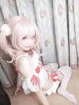 [Cosplay] 神沢永莉 平安夜红色分体式 [125P1V-549MB]