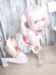 [Cosplay] 神沢永莉 平安夜红色分体式 [125P1V-549MB]