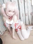 [Cosplay] 神沢永莉 平安夜红色分体式 [125P1V-549MB]