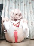 [Cosplay] 神沢永莉 平安夜红色分体式 [125P1V-549MB]