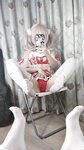 [Cosplay] 神沢永莉 平安夜红色分体式 [125P1V-549MB]