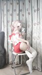 [Cosplay] 神沢永莉 平安夜红色分体式 [125P1V-549MB]