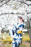 [Cosplay] 冬马路纱 樱园浴衣 [9P-133MB]