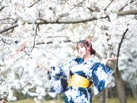 [Cosplay] 冬马路纱 樱园浴衣 [9P-133MB]