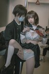 [Cosplay] 西园寺南歌 电车物语[145P10V-2.39G]