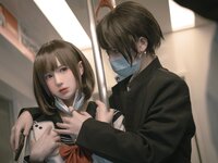 [Cosplay] 西园寺南歌 电车物语[145P10V-2.39G]