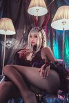 [Cosplay] 冬马路纱 FGO 兔女郎阿尔托莉雅 [29P-101MB]