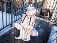 [Cosplay] 末夜787 舰长-牛牛厨娘 [64P4V-1.68GB]