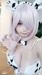 [Cosplay] 末夜787 舰长-牛牛厨娘 [64P4V-1.68GB]