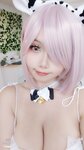 [Cosplay] 末夜787 舰长-牛牛厨娘 [64P4V-1.68GB]