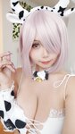 [Cosplay] 末夜787 舰长-牛牛厨娘 [64P4V-1.68GB]