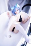 [Cosplay] 末夜787 蕾姆女仆泳装 [47P-407.15MB]