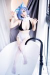 [Cosplay] 末夜787 蕾姆女仆泳装 [47P-407.15MB]