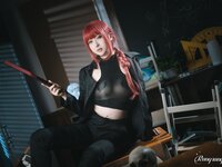[Cosplay] 小容仔咕咕咕w 链锯人 玛奇玛 [45P-371MB]