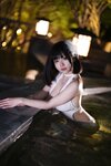 [Cosplay] 末夜787 夏日白色泳装 [23P1V-743.85MB]