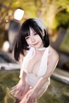 [Cosplay] 末夜787 夏日白色泳装 [23P1V-743.85MB]