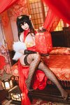 [Cosplay] 贞子蜜桃 大凤旗袍 [10P-231MB]