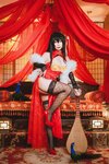 [Cosplay] 贞子蜜桃 大凤旗袍 [10P-231MB]