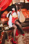[Cosplay] 贞子蜜桃 大凤旗袍 [10P-231MB]